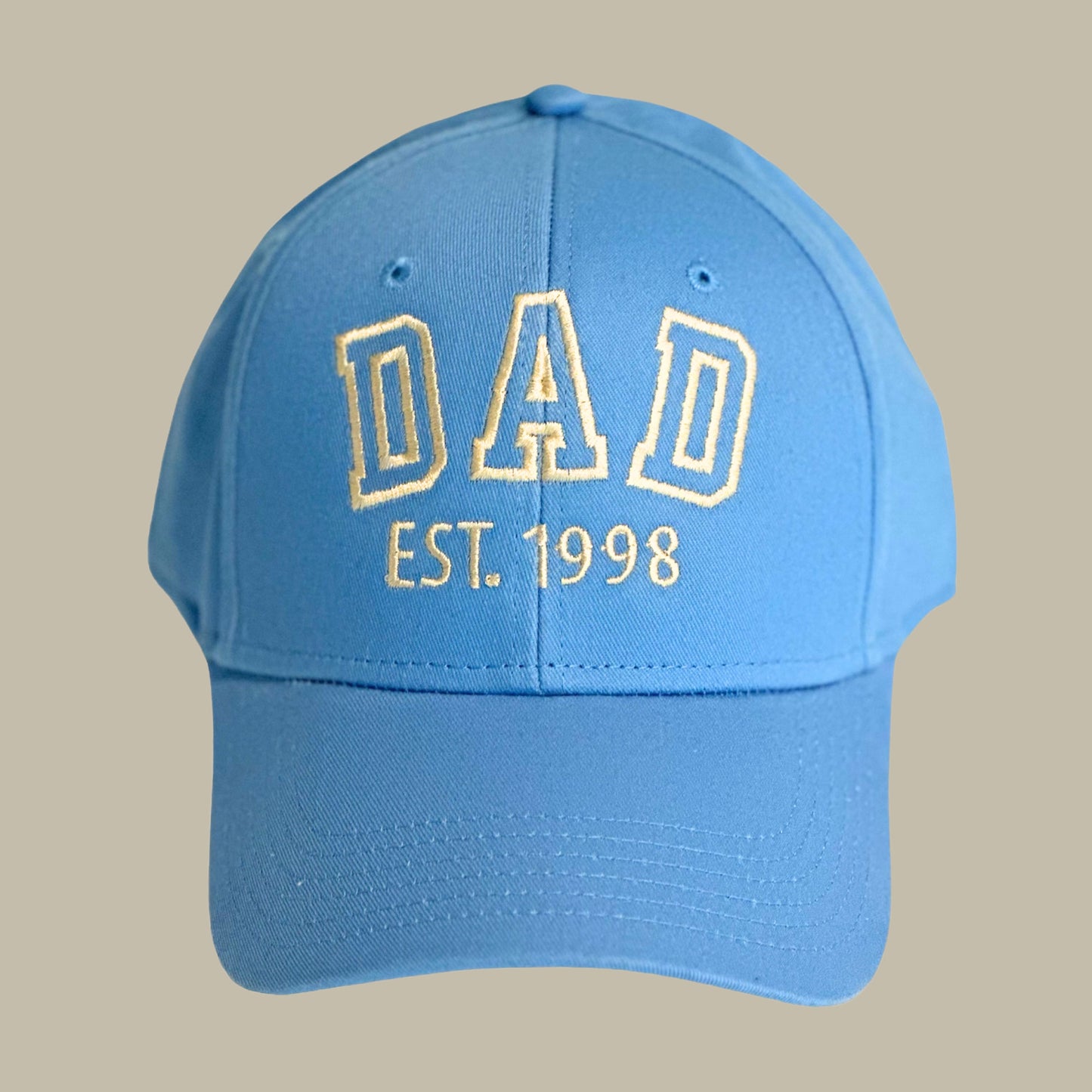 Dad Year Hat with Kids Names