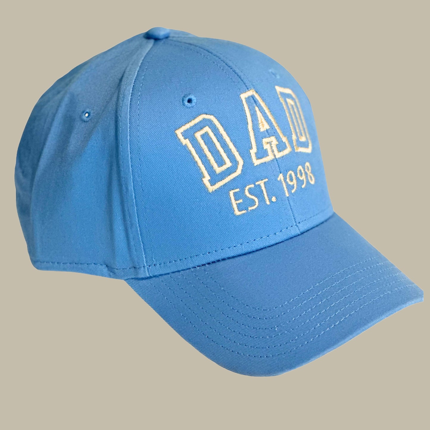 Dad Year Hat with Kids Names