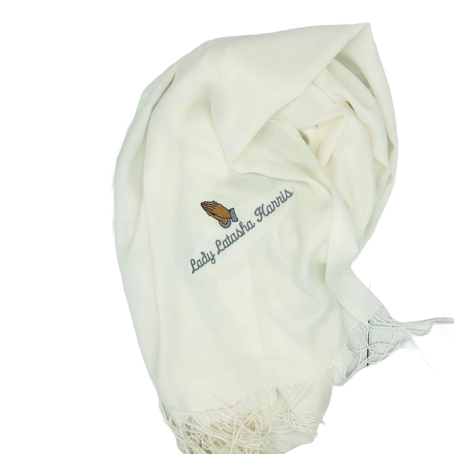 Personalized Embroidered Easter Pashmina makes an excellent gift for Easter for your First Lady or Ministry on Easter 2022