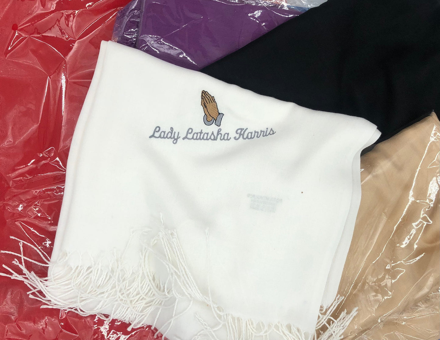 Personalized Embroidered Easter Pashmina makes an excellent gift for Easter for your First Lady or Ministry on Easter 2022