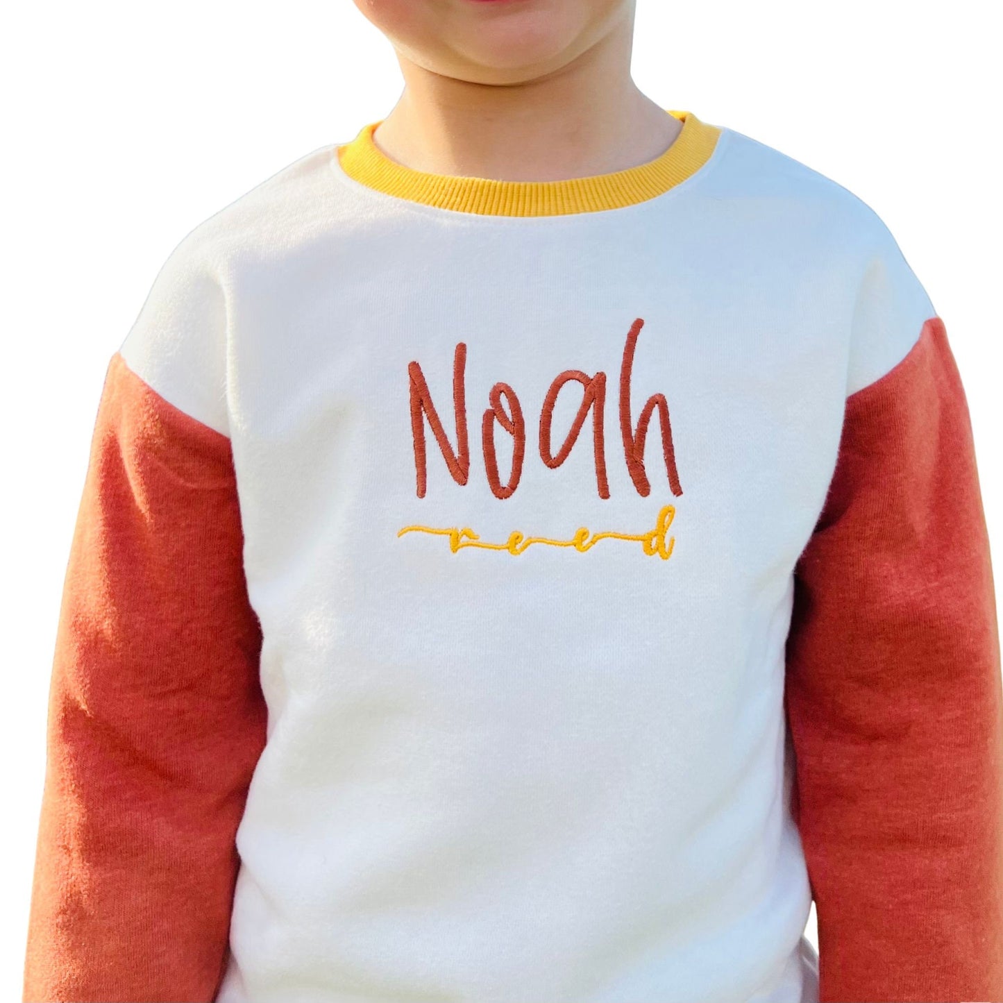 Cute Embroidered Monogrammed Simple Sweatshirt for Toddler, Personalized Sweatshirt, Custom Sweatshirt Kids, Fall Sweatshirt Boy, Girl Shirt