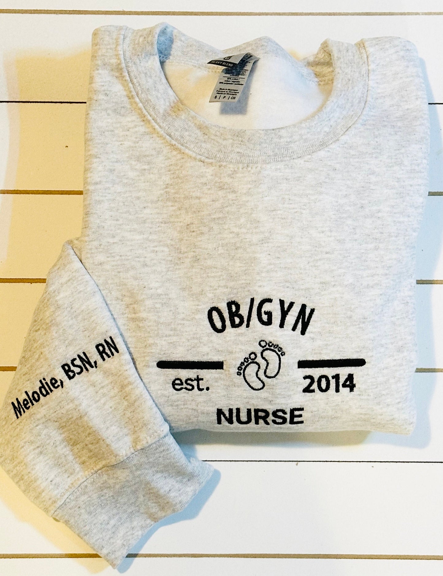 OBGYN Nurse Personalized Sweatshirt