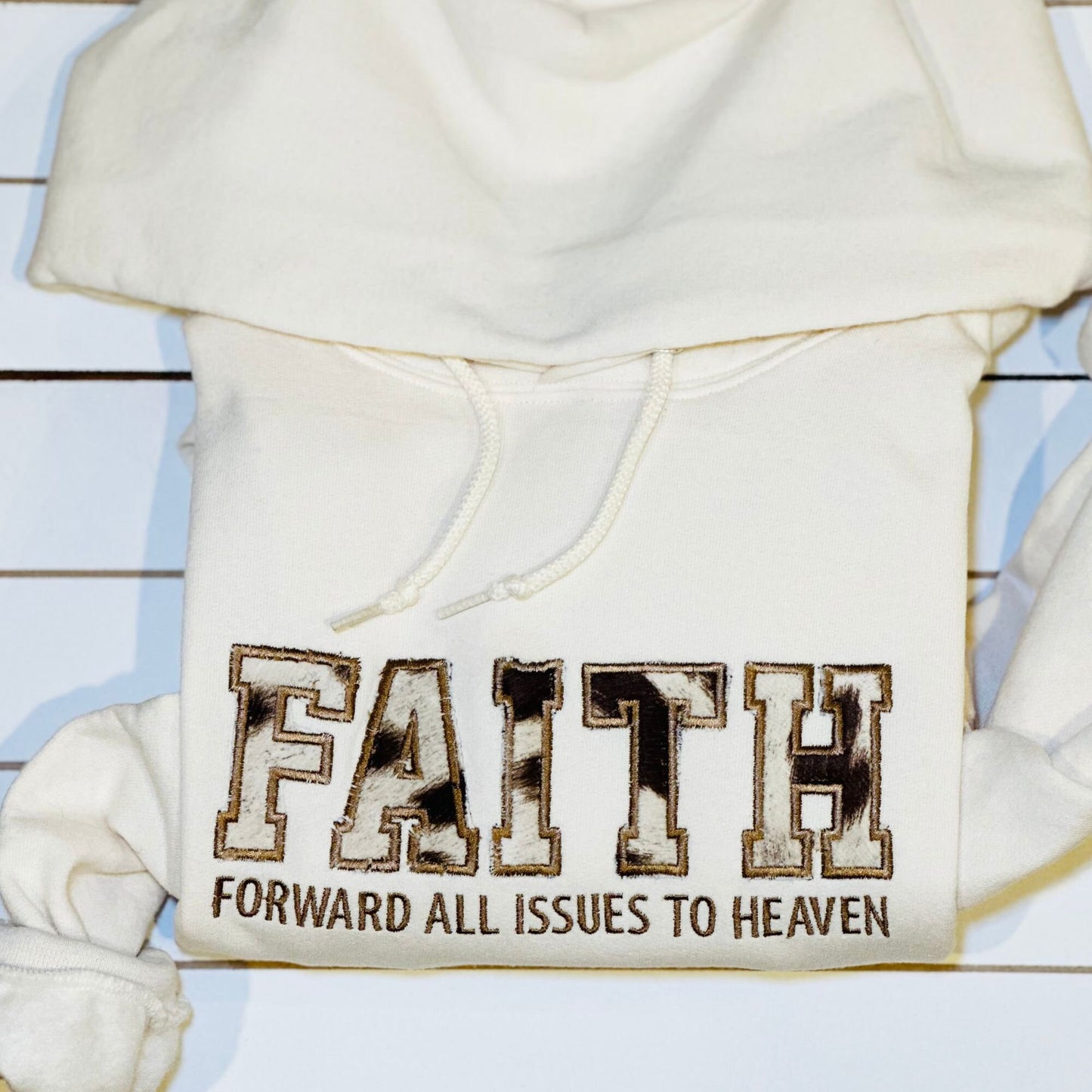 FAITH Forward All Issues To Heaven Hoodie