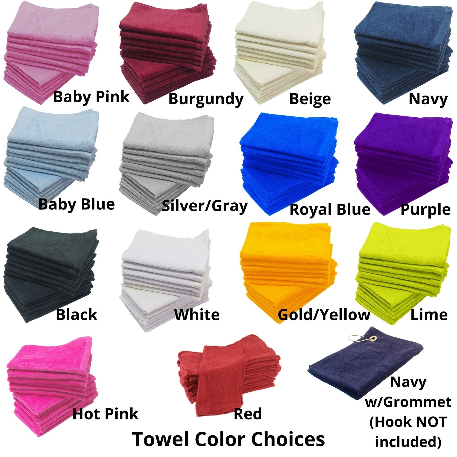 Personalized Embroidered Hand Towels, 11x18 personalized hand towels, Made to Order, Personalized hand towels, free name personalization