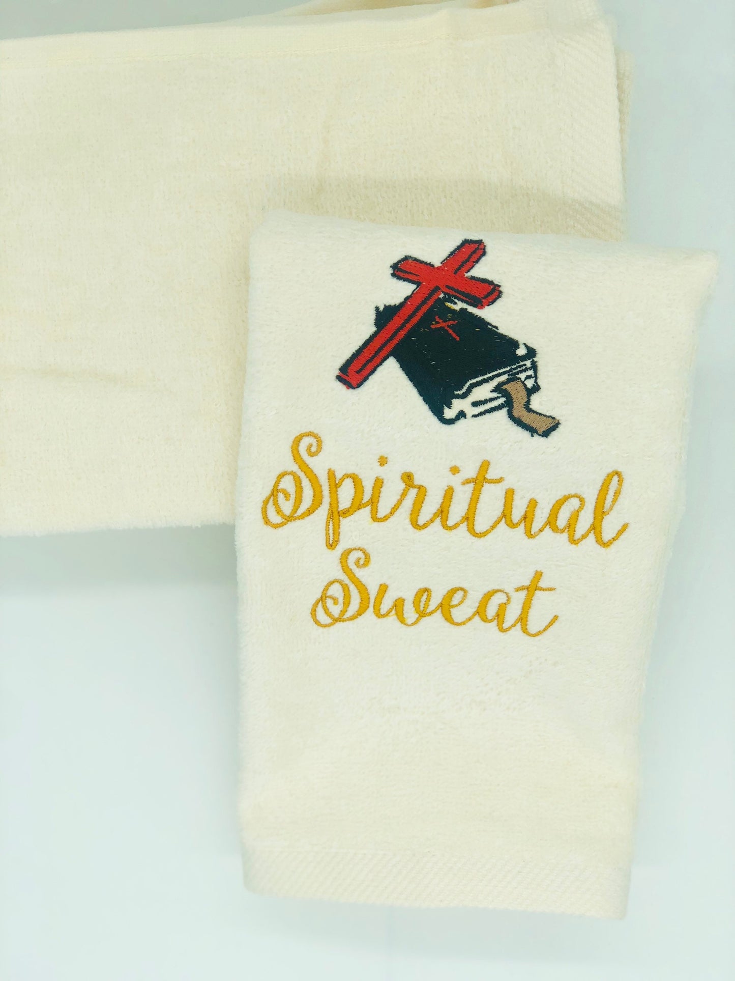 Pastor Sweat Towel, Pulpit Towel, Monogrammed Towel, Embroidered Towel