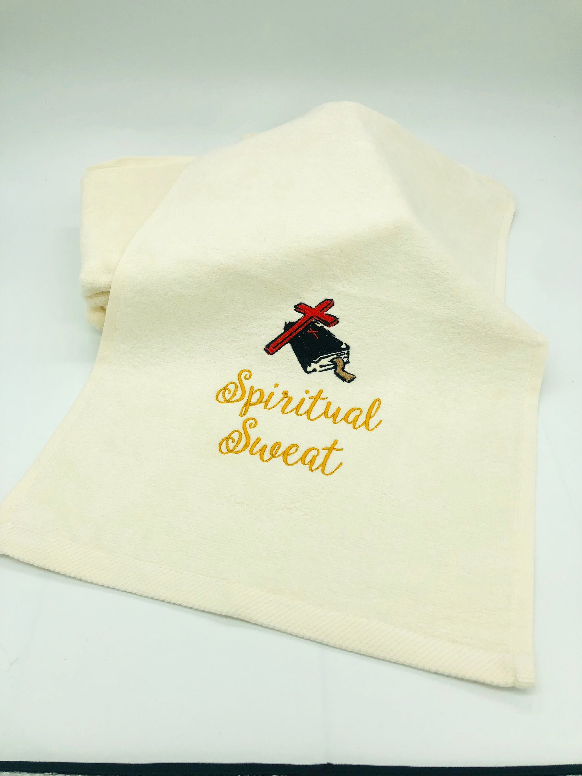 Pastor Sweat Towel, Pulpit Towel, Monogrammed Towel, Embroidered Towel