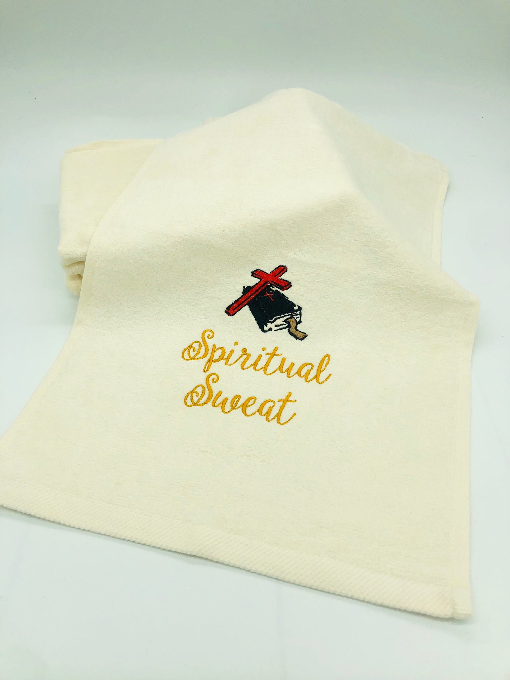 Pastor Sweat Towel, Pulpit Towel, Monogrammed Towel, Embroidered Towel