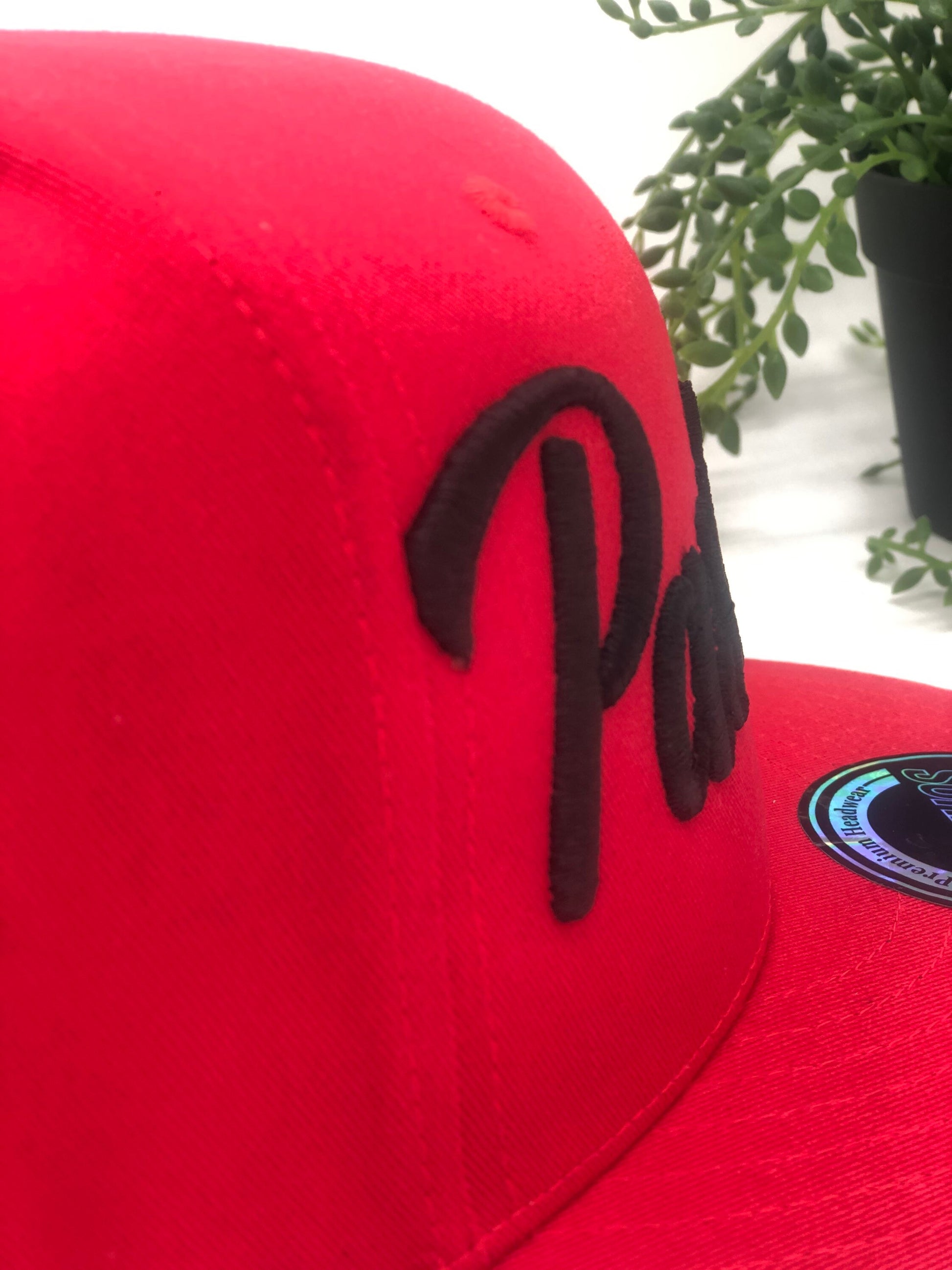 Pastor 3D Puff Embroidered Flat brim Hat, Personalized Embroidered 3D hat makes an excellent gift for your Pastor