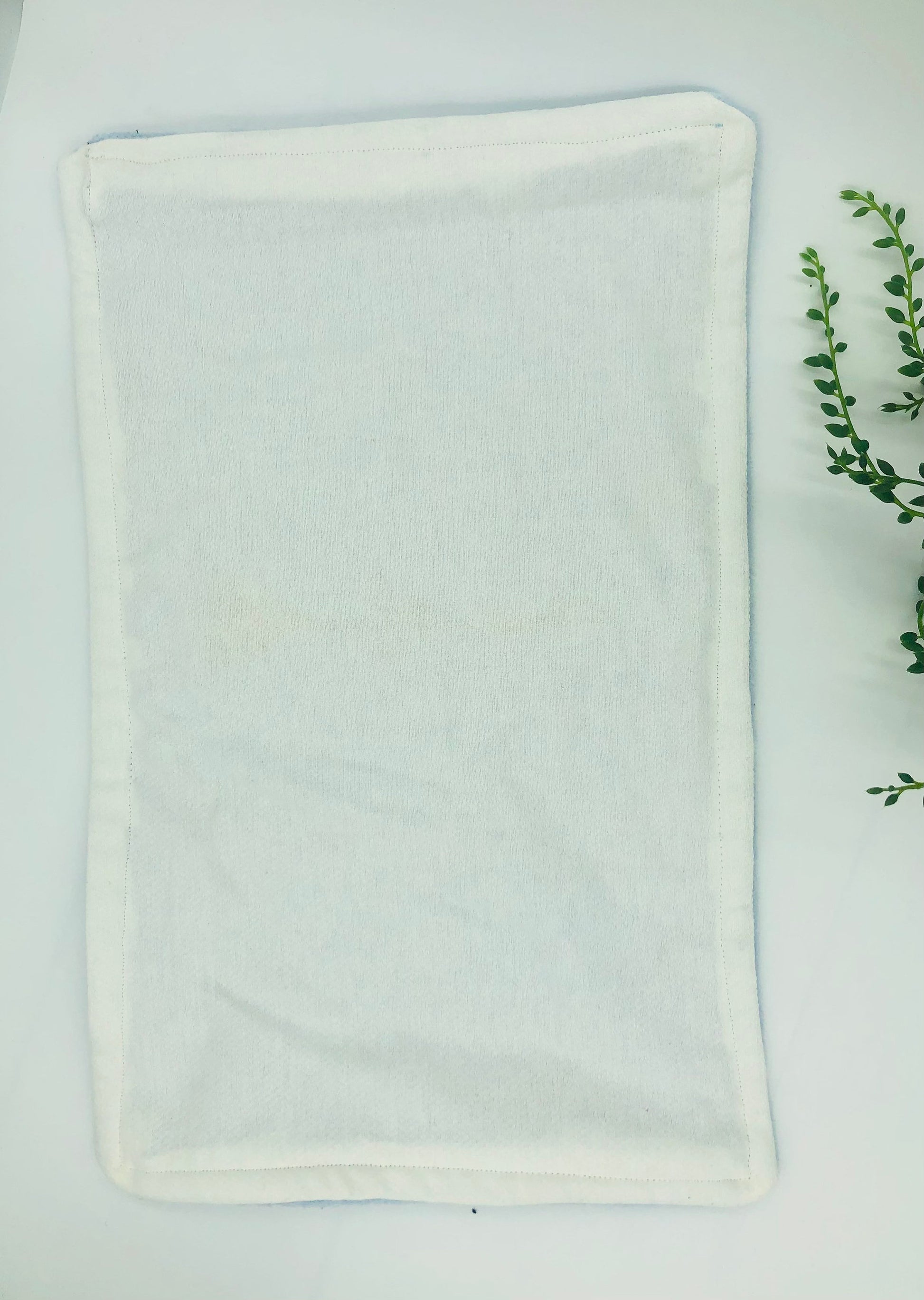 Burp Cloth Embroidered with Name makes an excellent gift for a baby shower for New Mom, Child of God, Handmade