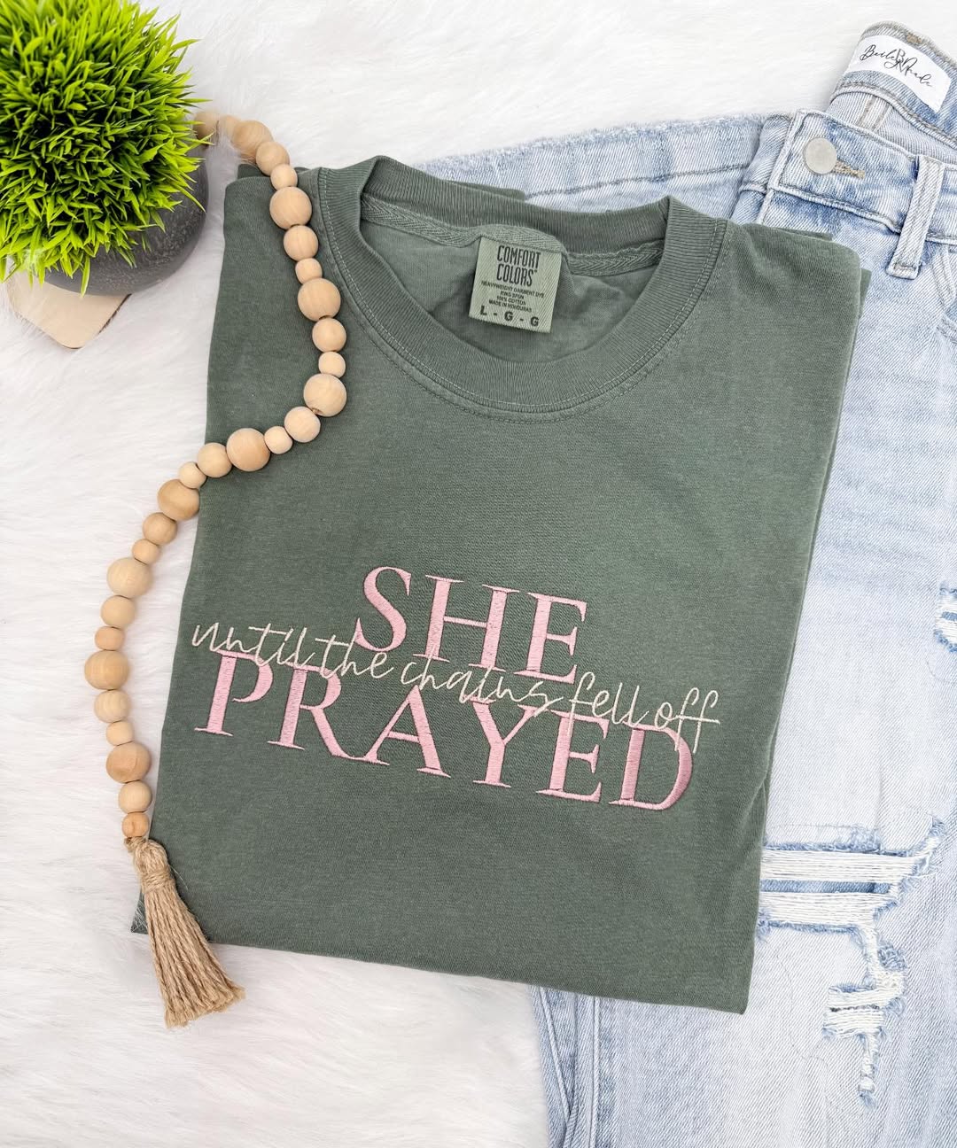 She Prayed
