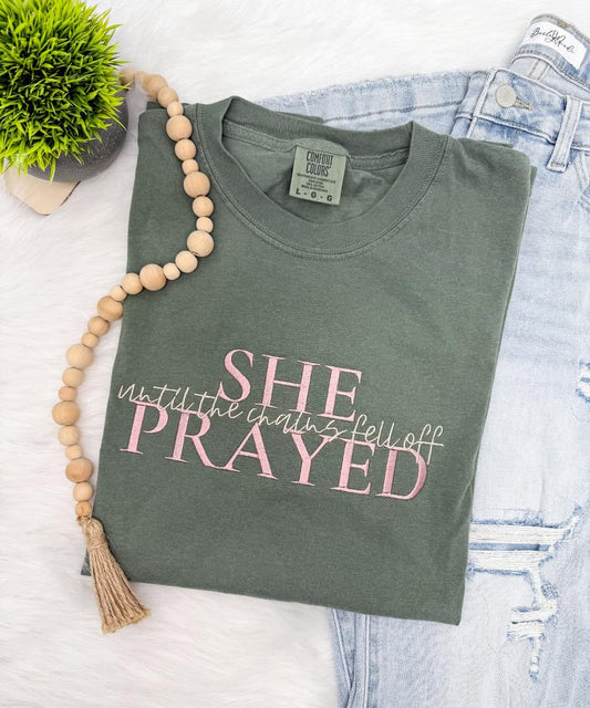 She Prayed