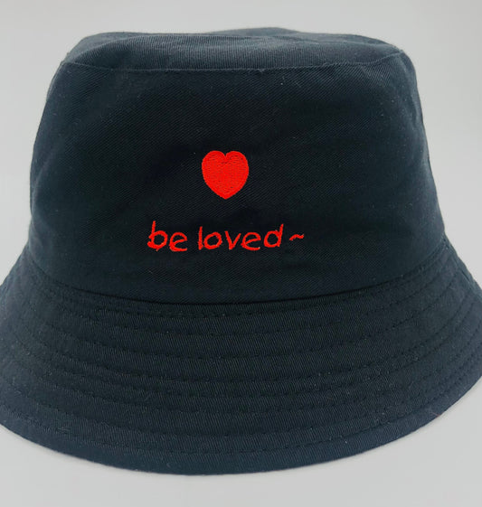 Be Loved Embroidered Bucket Hat